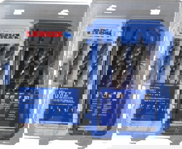 Drill Bit Set: Auger Drill Bits, 5 Pc, Bi-Metal